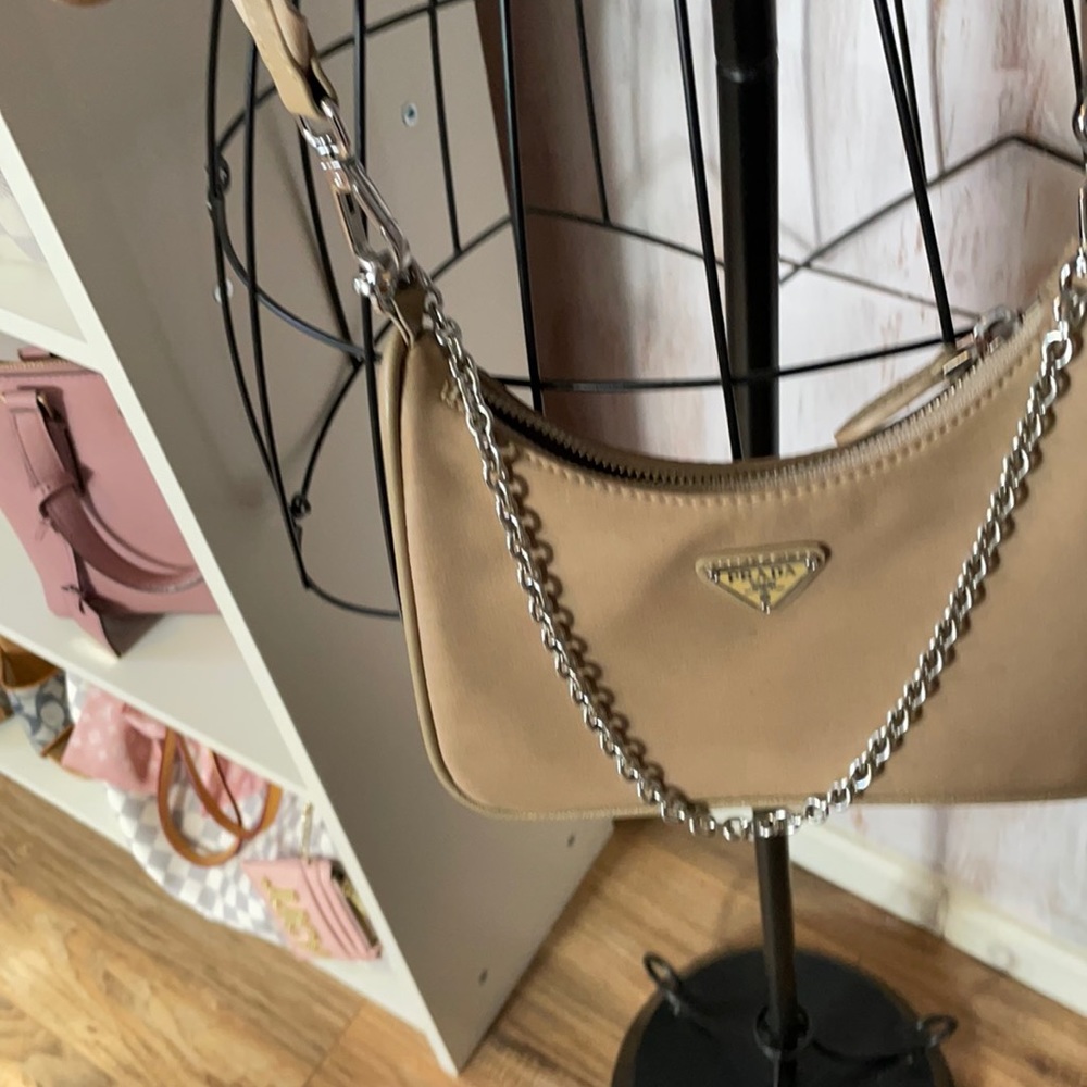 Prada bag tan